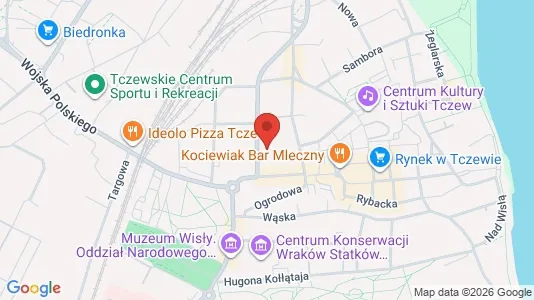 Kantorruimte te huur i Tczewski - Foto uit Google Street View