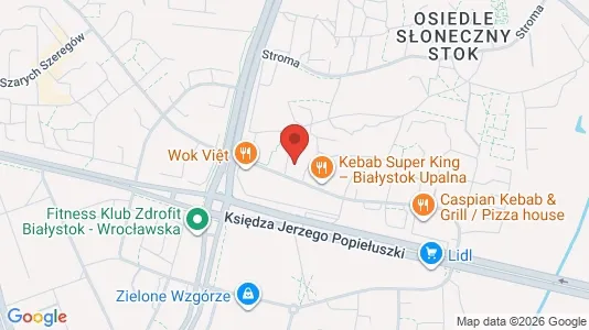 Kontorlokaler til leje i Białystok - Foto fra Google Street View