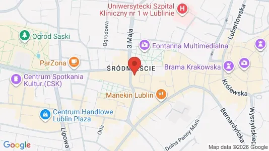 Kontorlokaler til leje i Lublin - Foto fra Google Street View