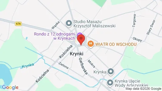 Kontorlokaler til leje i Białostocki - kort over placeringen