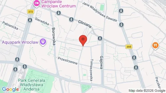 Toimistotilat Vuokrattavana i Wrocław - Kuva Google Street Viewstä
