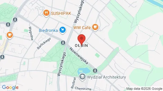 Lokale biurowe Do wynajęcia i Wrocław - kort over placeringen
