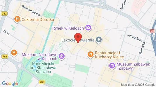 Office spaces for rent i Kielce - Photo from Google Street View