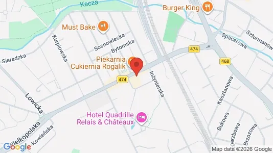 Kontorer til leie i Gdynia - kort over placeringen