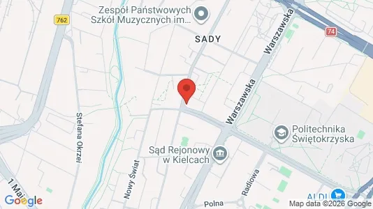 Office spaces for rent i Kielce - Photo from Google Street View