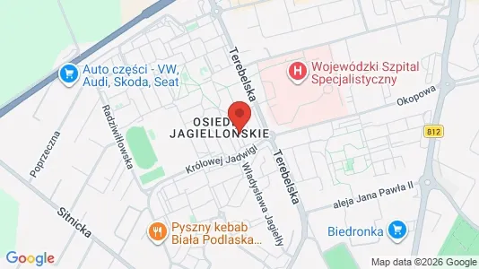 Kontorlokaler til leje i Biała Podlaska - Foto fra Google Street View