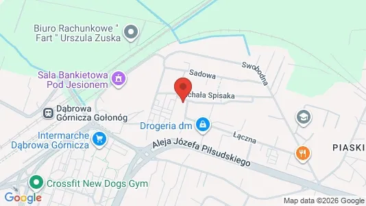 Lokale biurowe Do wynajęcia i Dąbrowa górnicza - kort over placeringen