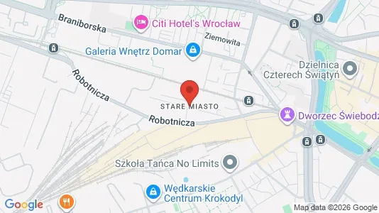 Office spaces for rent i Wrocław - Photo from Google Street View