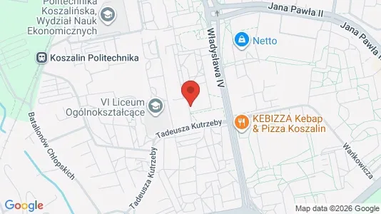 Kontorer til leie i Koszalin – Bilde fra Google Street View