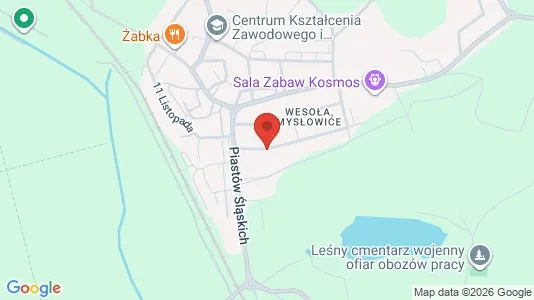 Büros zur Miete i Mysłowice – Foto von Google Street View
