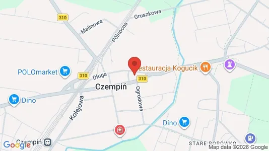 Toimistotilat Vuokrattavana i Kościański - Kuva Google Street Viewstä
