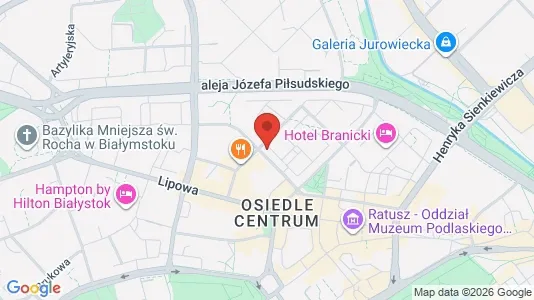 Kontorlokaler til leje i Białystok - Foto fra Google Street View