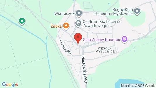 Toimistotilat Vuokrattavana i Mysłowice - Kuva Google Street Viewstä