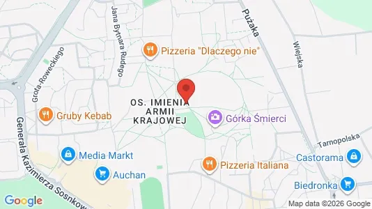 Büros zur Miete i Opole – Foto von Google Street View