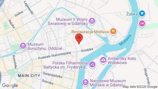 Büros zur Miete i Gdańsk - kort over placeringen