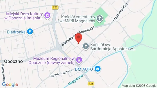 Kontorlokaler til leje i Opoczyński - Foto fra Google Street View