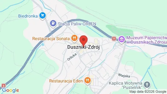 Büros zur Miete i Kłodzki - kort over placeringen