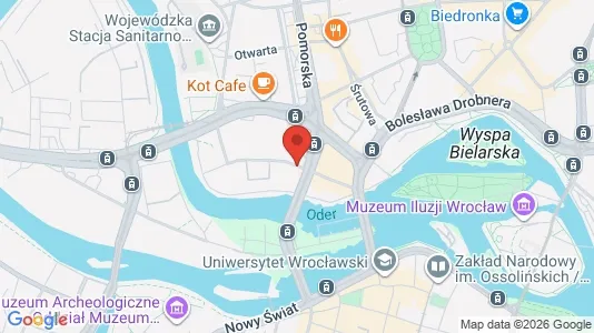 Büros zur Miete i Wrocław – Foto von Google Street View