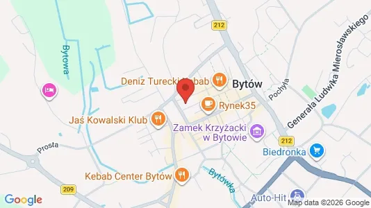 Kontorlokaler til leje i Bytowski - Foto fra Google Street View