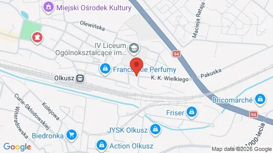 Kontorlokaler til leje i Olkuski - Foto fra Google Street View