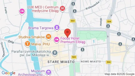 Office spaces for rent i Elbląg - Photo from Google Street View