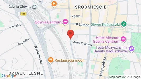 Kontorlokaler til leje i Gdynia - Foto fra Google Street View