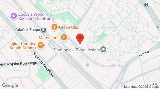 Kontorlokaler til leje i Gdańsk - kort over placeringen