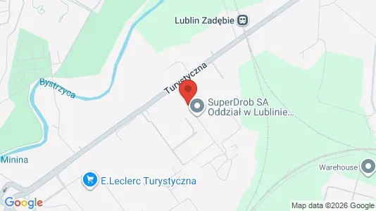 Espacios de oficina En alquiler i Lublin - kort over placeringen