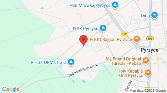 Office spaces for rent i Pyrzycki - Photo from Google Street View