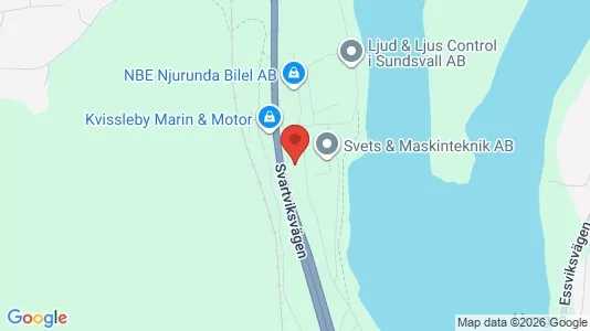 Industrial properties for rent i Sundsvall - Photo from Google Street View
