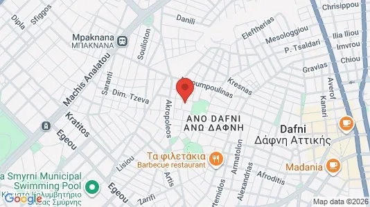 Office spaces for rent i Dafni - Photo from Google Street View