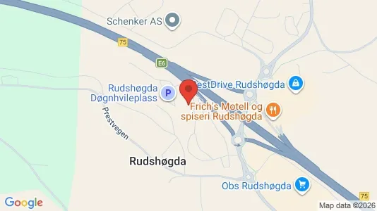 Espacios de oficina En alquiler i Ringsaker - Foto de Google Street View