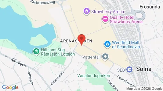 Kontorlokaler til leje i Solna - Foto fra Google Street View