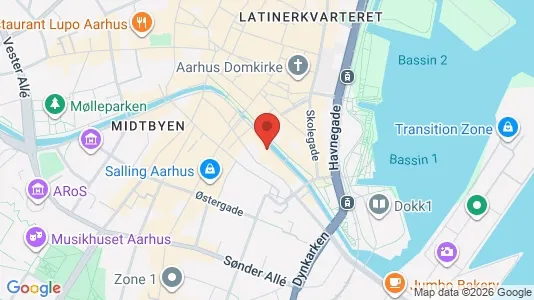 Kantorruimte te huur i Aarhus C - Foto uit Google Street View