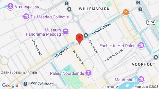Office spaces for rent i The Hague Centrum - kort over placeringen