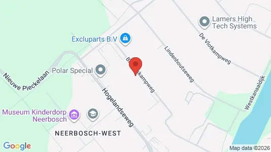 Commercial properties for rent i Nijmegen - kort over placeringen