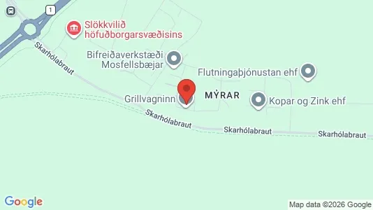 Toimistotilat Vuokrattavana i Mosfellsbær - Kuva Google Street Viewstä