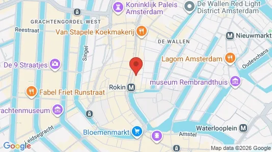 Büros zur Miete i Amsterdam Centrum – Foto von Google Street View