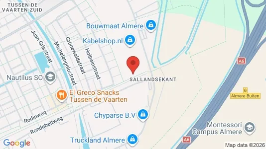 Gewerbeflächen zur Miete i Almere – Foto von Google Street View