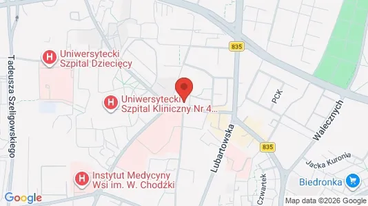 Toimistotilat Vuokrattavana i Lublin - Kuva Google Street Viewstä