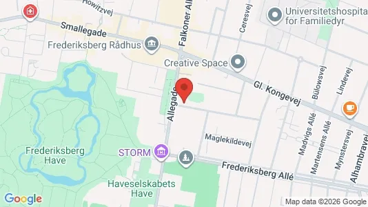 Lokaler til leje i Frederiksberg C - Foto fra Google Street View