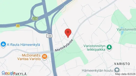 Lager zur Miete i Vantaa – Foto von Google Street View