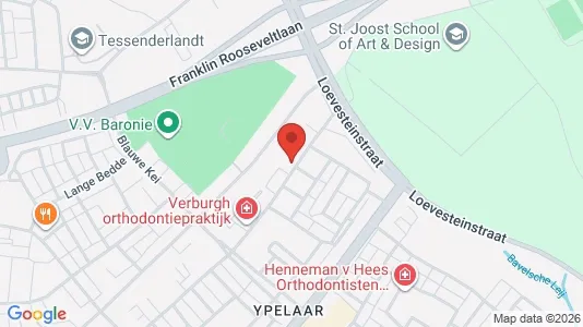 Gewerbeflächen zur Miete i Breda - kort over placeringen