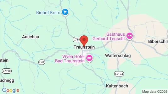 Propiedades comerciales En venta i Bad Traunstein - kort over placeringen