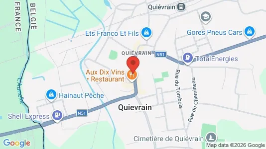 Propiedades comerciales En alquiler i Quiévrain - Foto de Google Street View