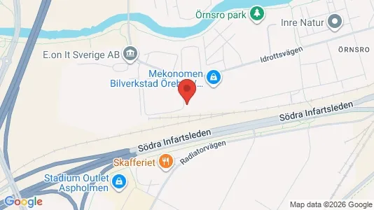 Büros zur Miete i Örebro – Foto von Google Street View