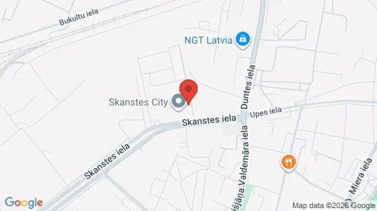 Büros zur Miete i Riga Skanste – Foto von Google Street View