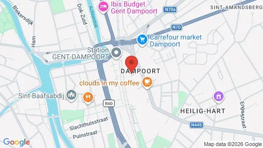 Büros zur Miete i Stad Gent – Foto von Google Street View
