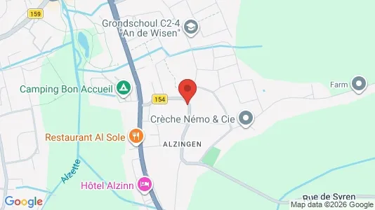 Commercial properties for sale i Hesperange - kort over placeringen