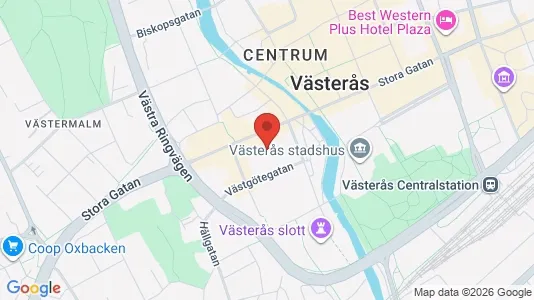 Företagslokaler för uthyrning i Västerås – Foto från Google Street View